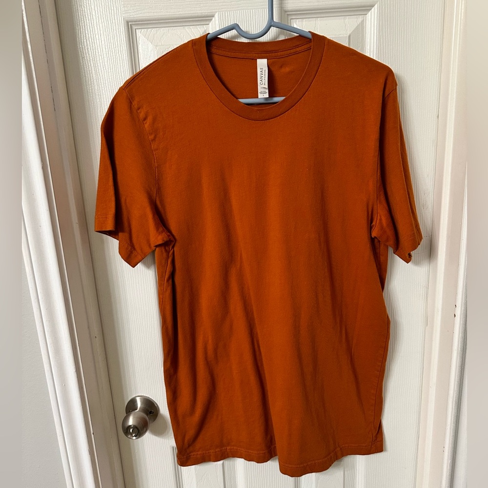 Burnt orange tshirt